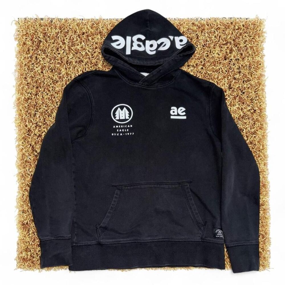 American-eagle-outfitters Men's Black Hoodie